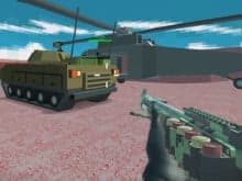 Helicopter and Tank Battle: Desert Storm